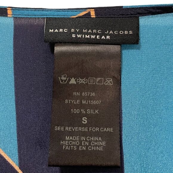 MARC by MARC JACOBS Swimwear Silk Cover-Up.        |Size: Small| - Picture 3 of 10